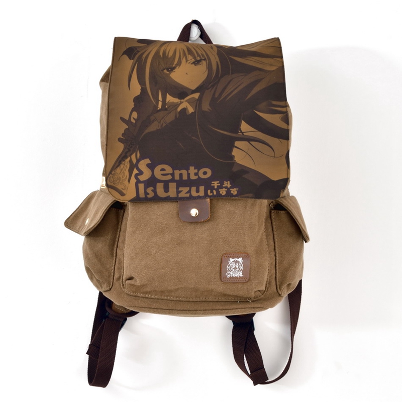 Amagi Brilliant Park Isuzu Sento Anime Backpack Shoulder Bag
