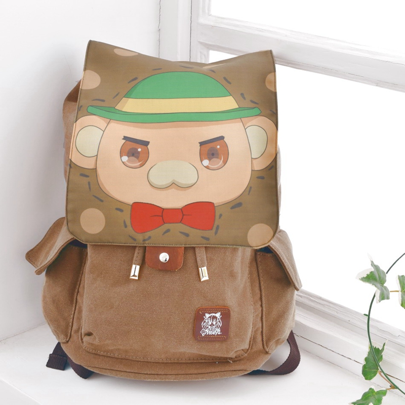 Amagi Brilliant Park Moffle Anime Backpack Shoulder Bag