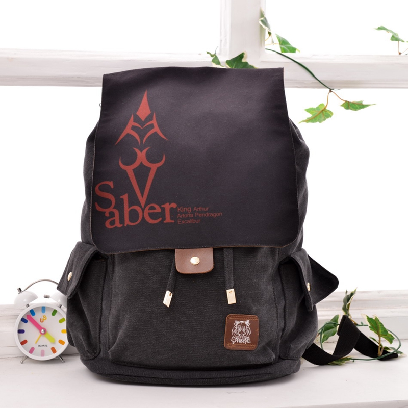 Fate Zero Fate Stay Night Saber Anime Backpack Shoulder Bag