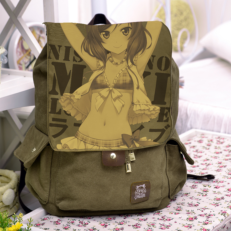 Love Live Maki Nishikino Anime Backpack Shoulder Bag