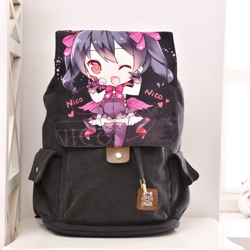 Love Live Yazawa Nico Anime Backpack Shoulder Bag