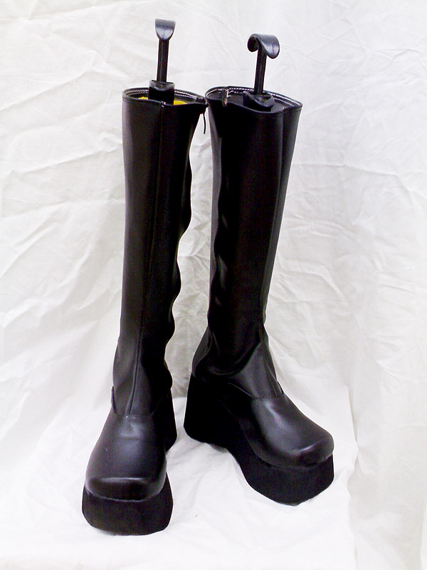 Black Cosplay Boots 06