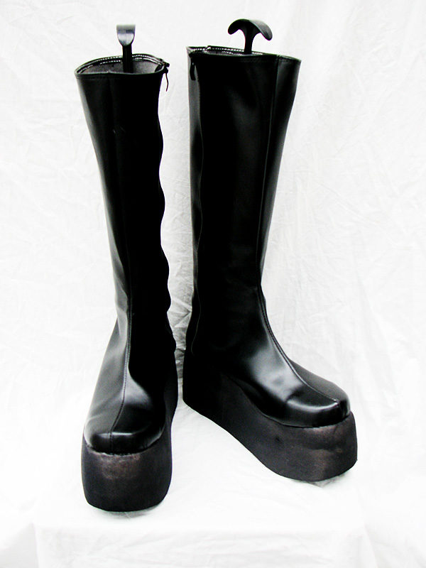 Black Cosplay Boots 07