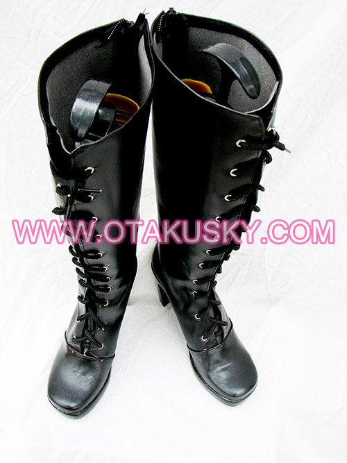 Black Cosplay Boots 11