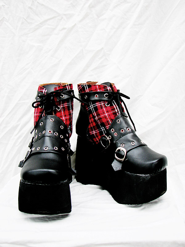 Black Cosplay Shoes 02