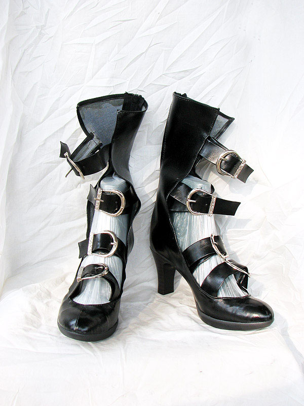 Black Cosplay Shoes 11