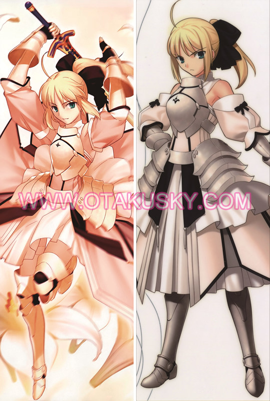 Fate Stay Night Saber Body Pillow Case 04