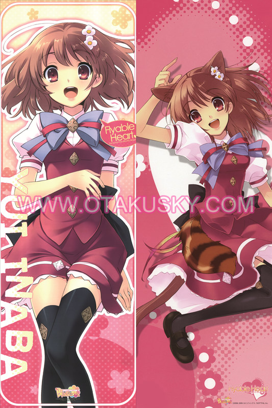 Flyable Heart Yui Inaba Body Pillow Case 01