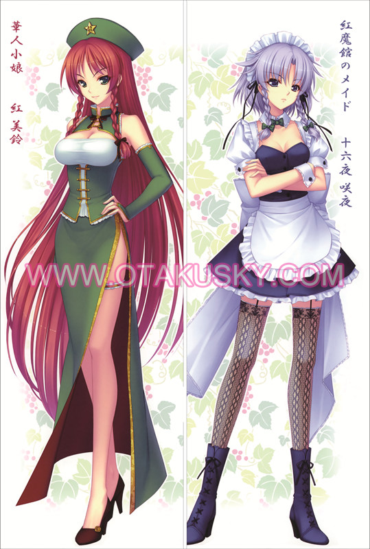 Touhou Project Hong Meiling Body Pillow Case 04