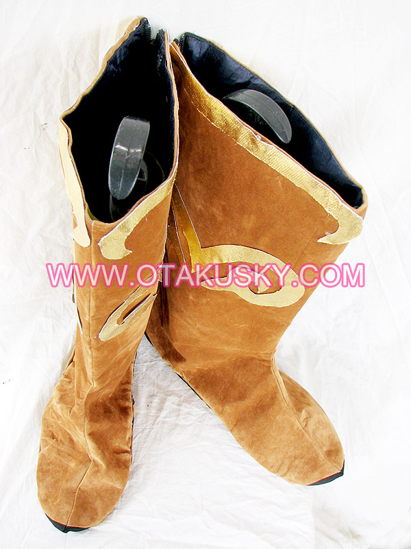 Yellow Cosplay Shoes 01