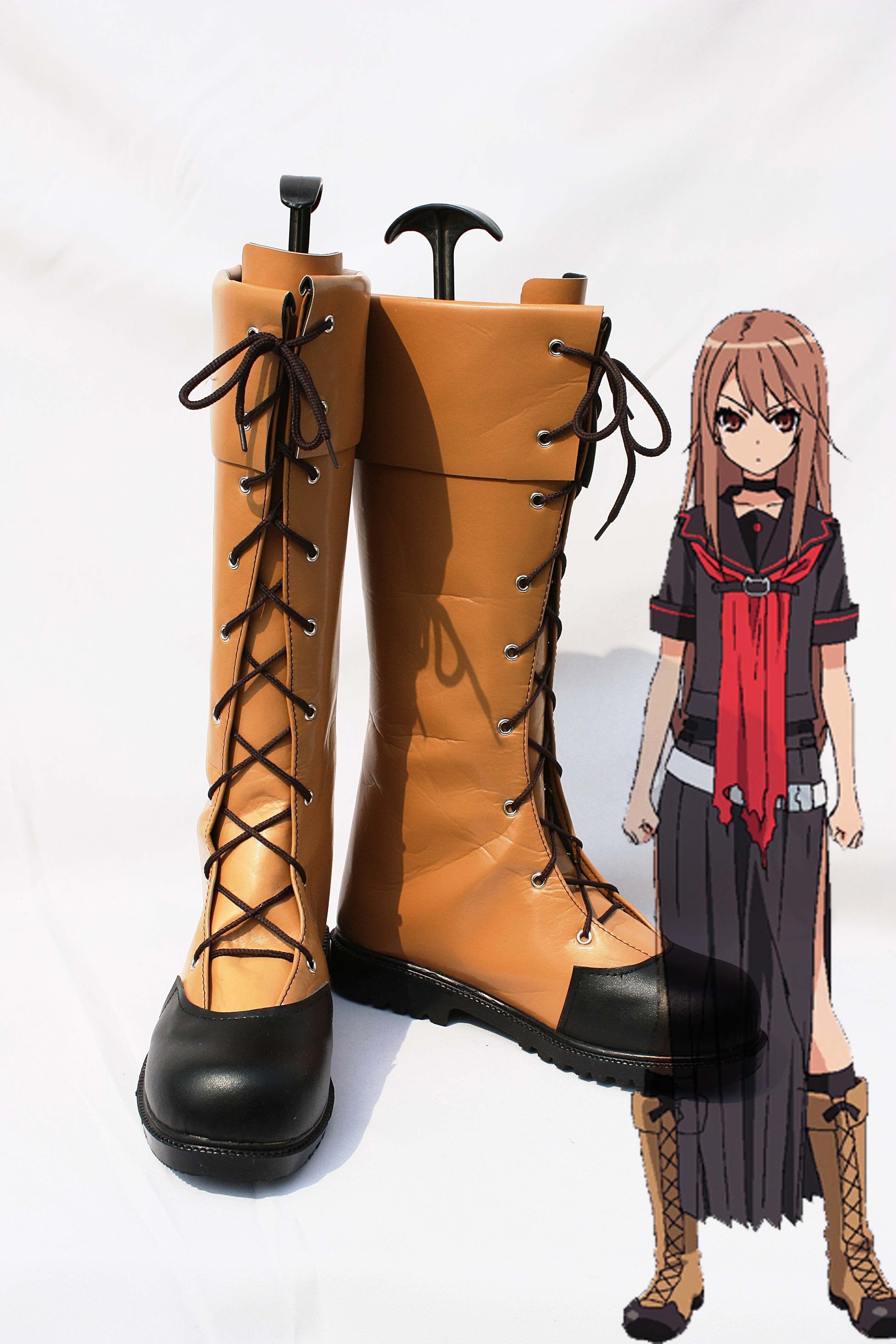 Okami San Ryoko Okami Cosplay Boots