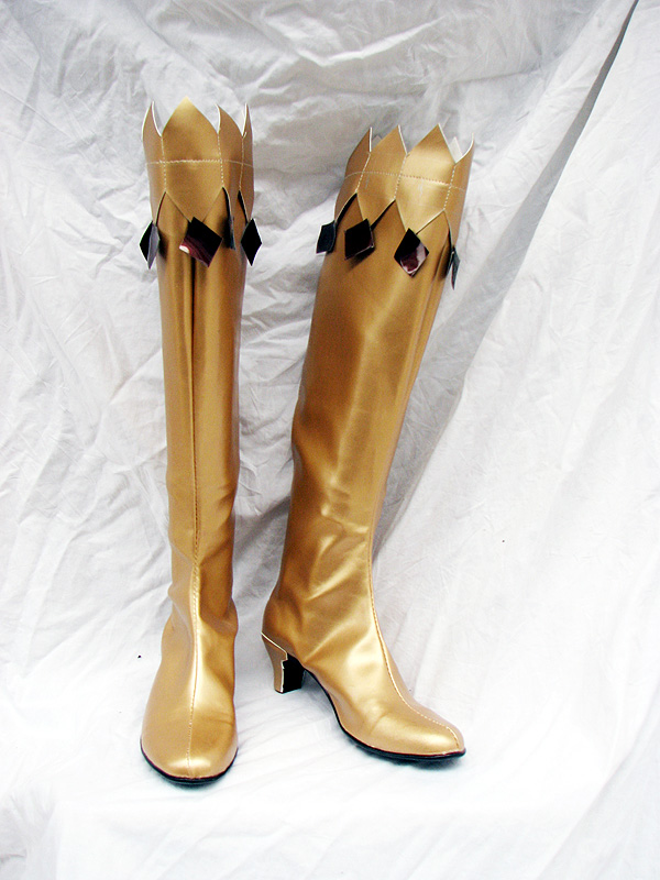 Sailor Moon Yellow Cosplay Boots