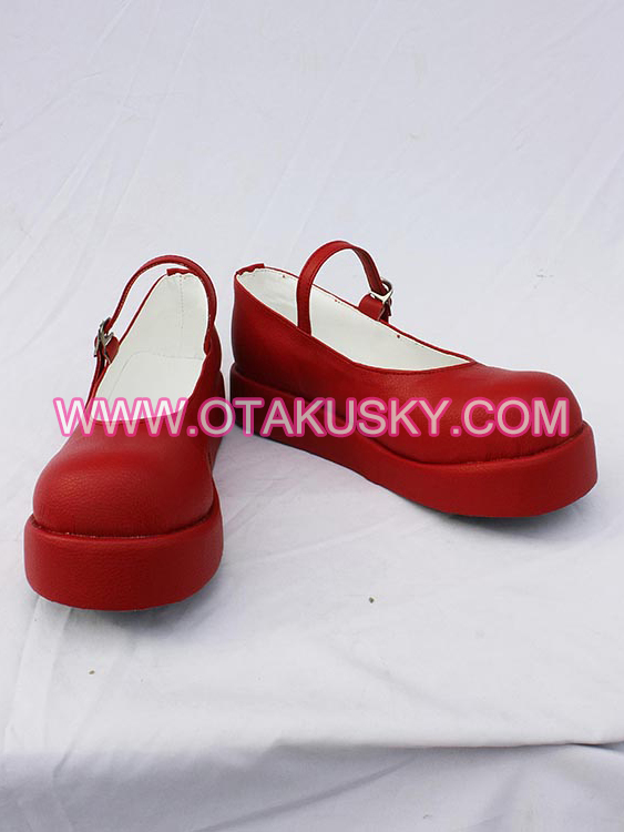 Umineko When They Cry Red Cosplay Shoes