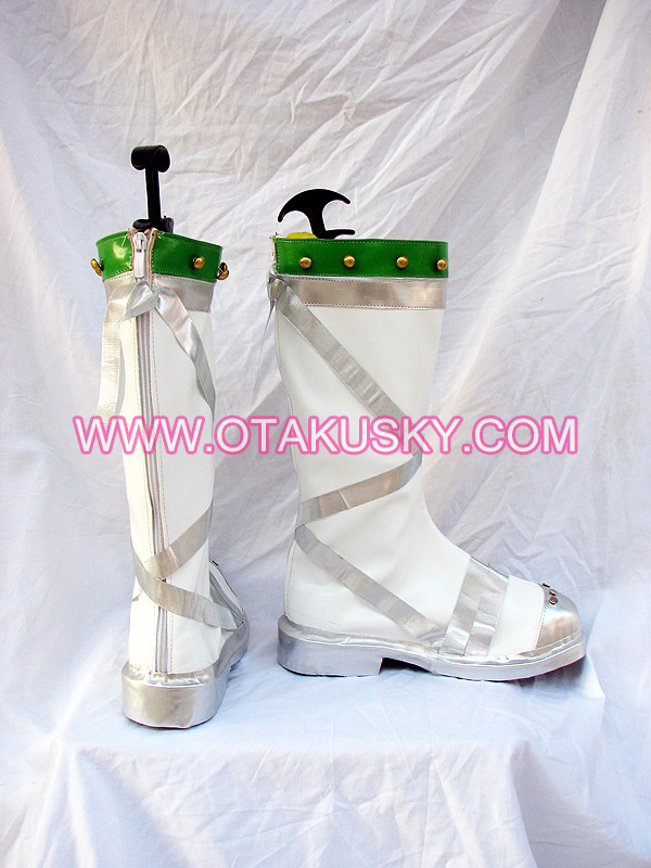White Cosplay Boots 05