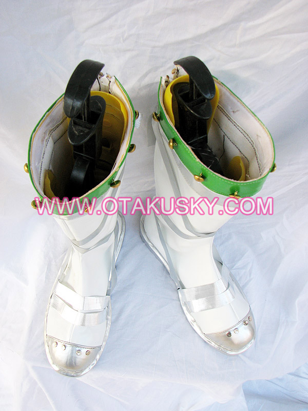 White Cosplay Boots 05