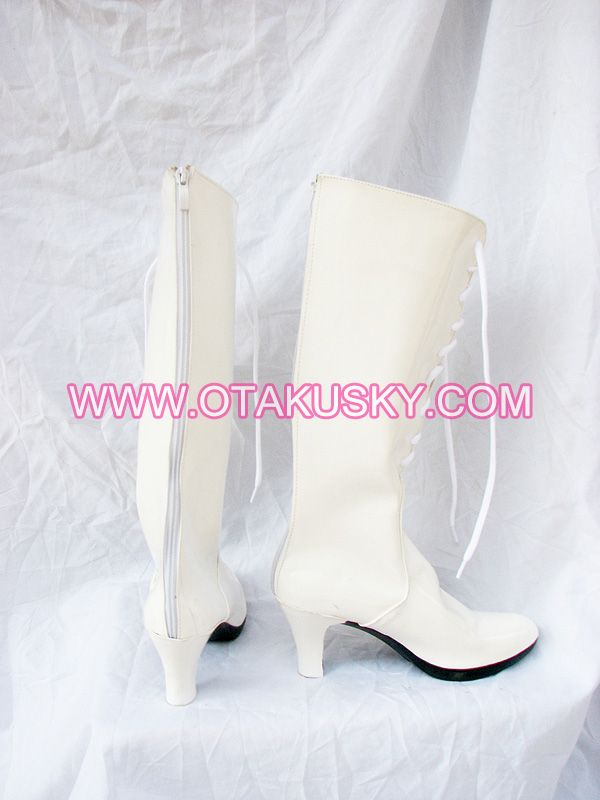 White Cosplay Boots 06
