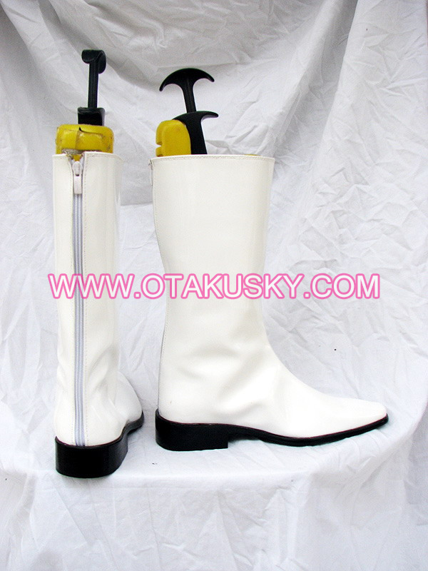 White Cosplay Boots 09