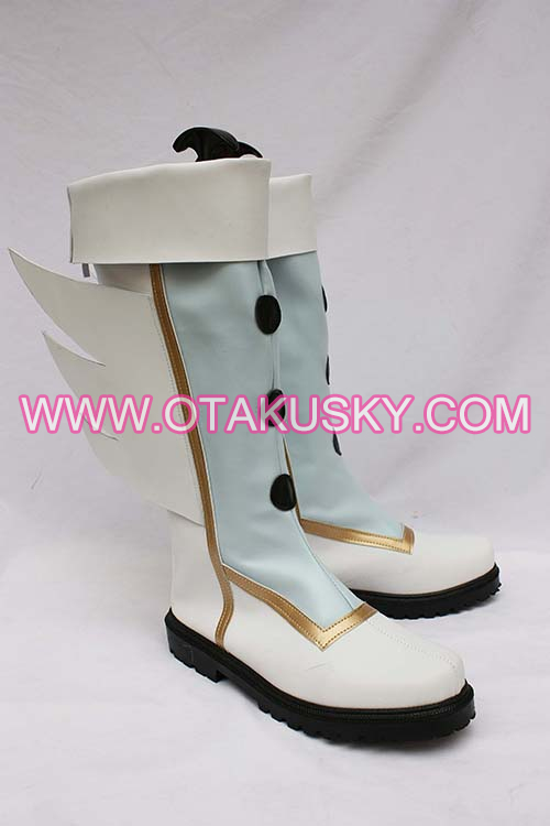 White Cosplay Boots 11