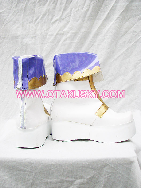 Wind Fantasy White Cosplay Shoes