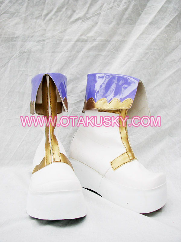 Wind Fantasy White Cosplay Shoes