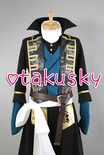 Hakuoki Toshizo Hijikata Cosplay Costume