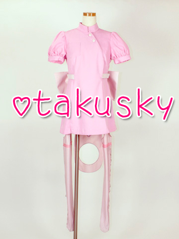 Macross Frontier Sheryl Nome Pink Cosplay Uniform
