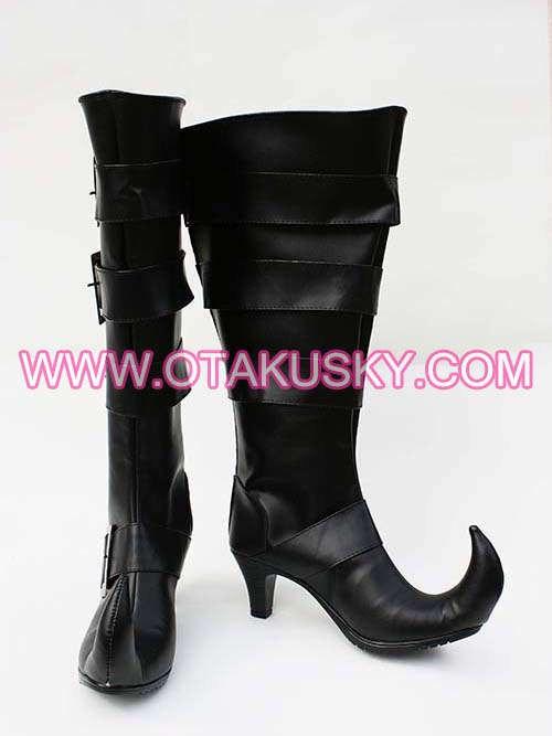 Black Butler Undertaker Cosplay Boots 02