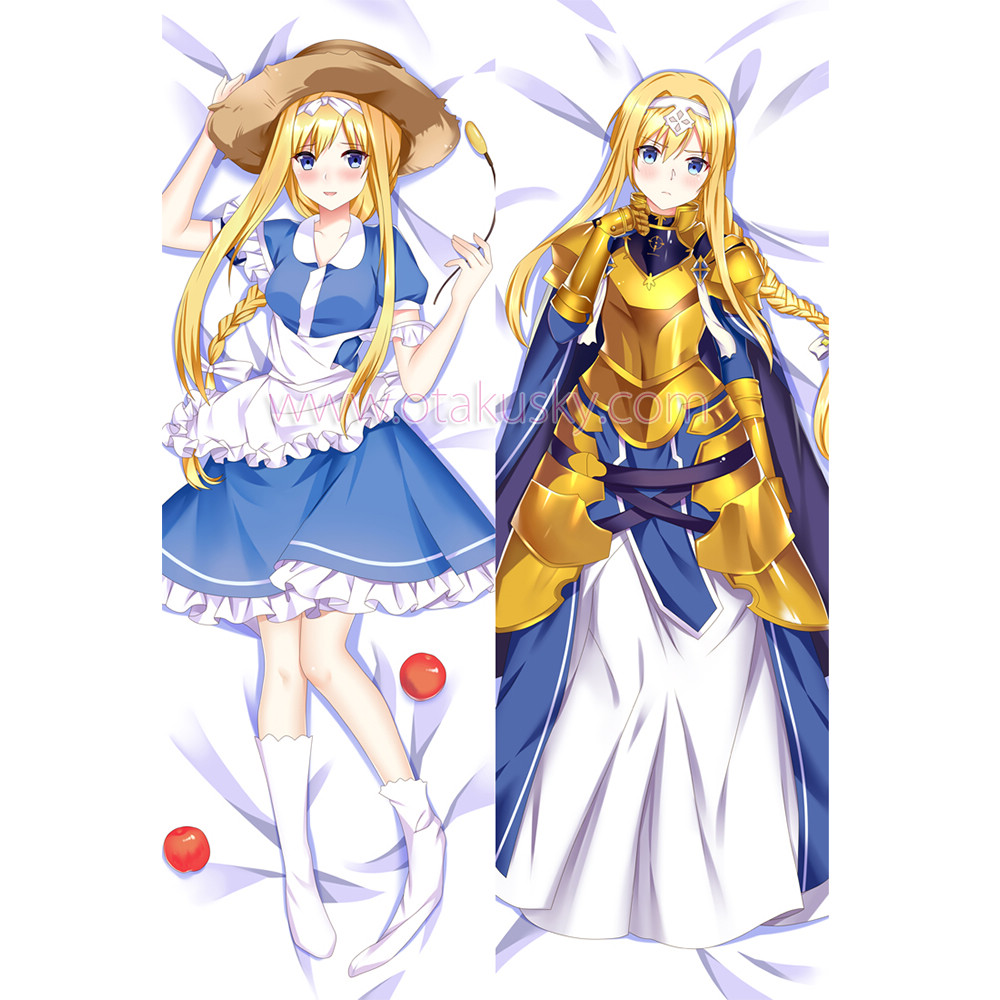 Sword Art Online GGO Dakimakura Alice Zuberg Body Pillow Case 10