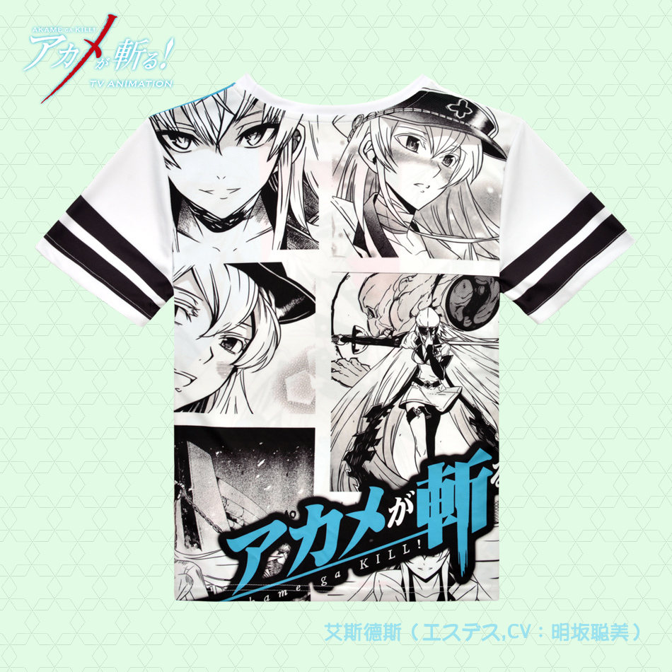 Akame Ga Kill Esdeath Full Print T Shirt
