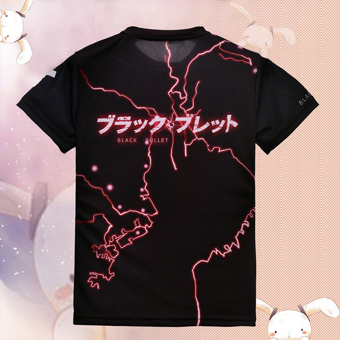 Black Bullet Enju Aihara Full Print T-Shirt 02