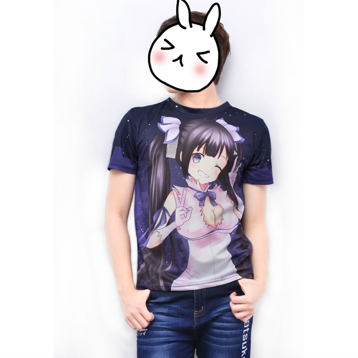 Is It Wrong to Try to Pick Up Girls in a Dungeon Hestia Anime Full Print T-Shirt