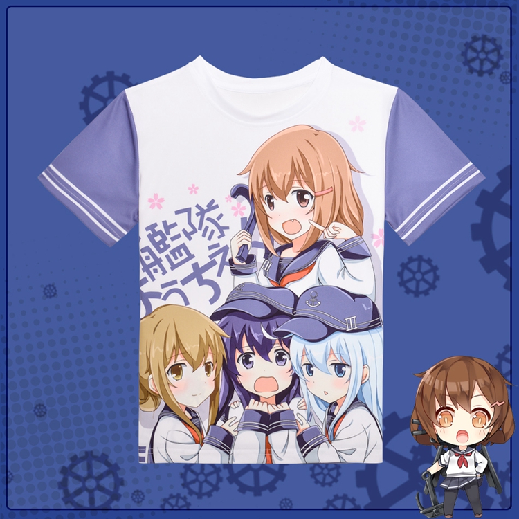 Kantai Collection Anime Girl Full Print T-Shirt