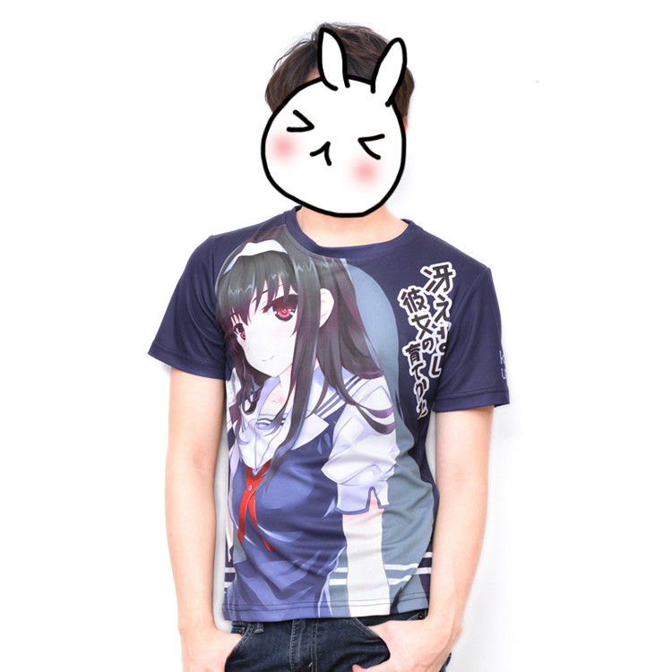 Saekano How to Raise a Boring Girlfriend Utaha Kasumigaoka Full Print T-Shirt