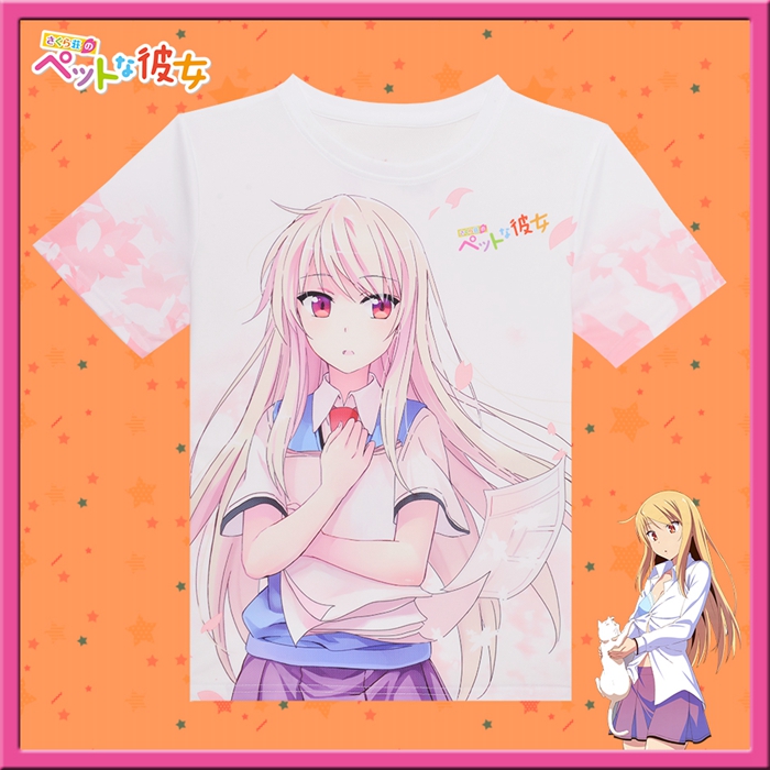 The Pet Girl Of Sakurasou Mashiro Shiina Anime Full Print T-Shirt