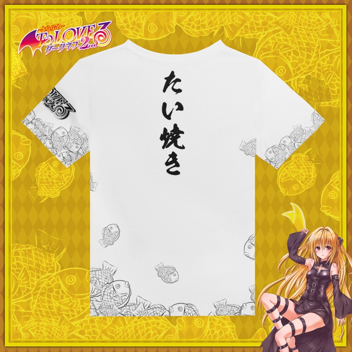 To Love-Ru Golden Darkness Anime Full Print T-Shirt
