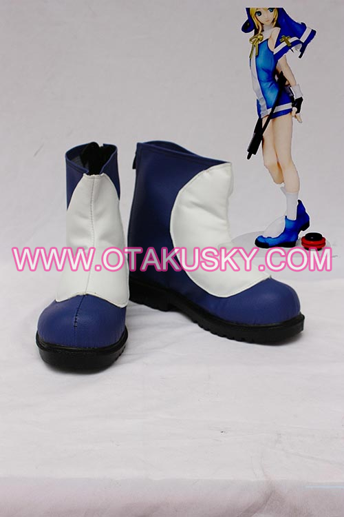 Guilty Gear White Cosplay Shoes