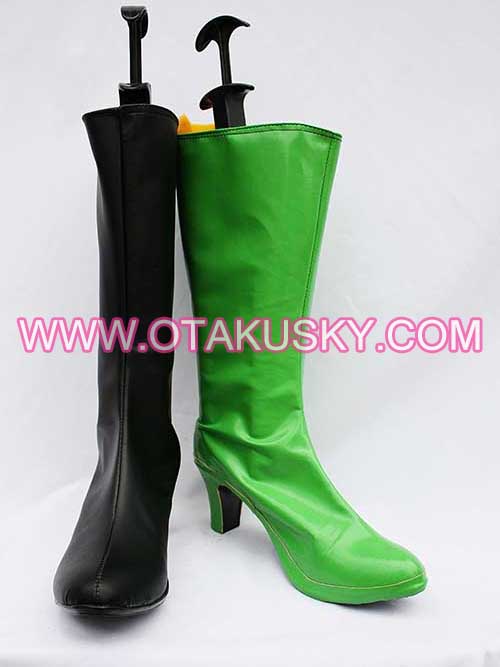 Kim Possible Shego Cosplay Boots