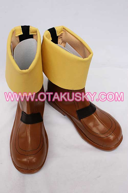 Mabinogi Yellow Cosplay Boots