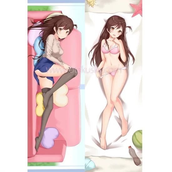 Kanojo Okarishimasu Dakimakura Chizuru Ichinose Body Pillow Case 04 - Click Image to Close