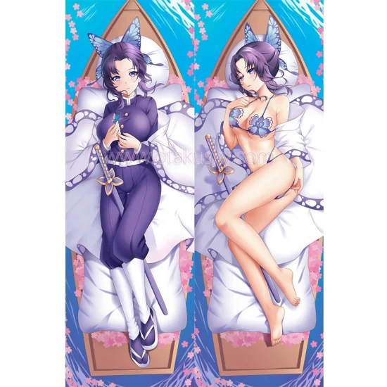 Demon Slayer Dakimakura Shinobu Kochou Body Pillow Case 04 - Click Image to Close