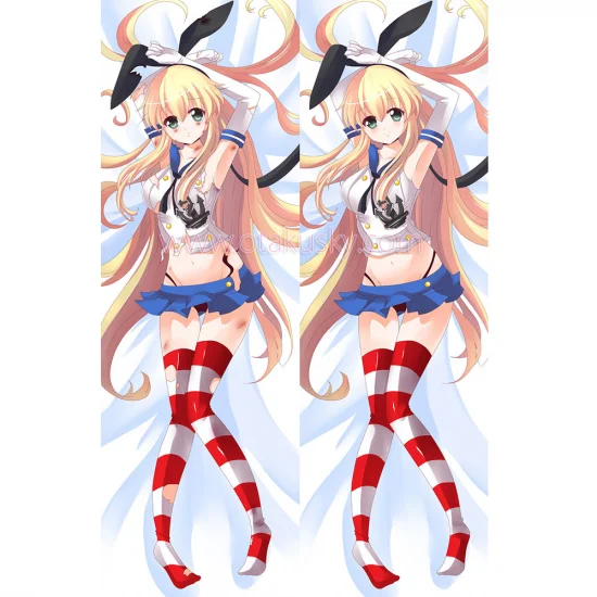 Kantai Collection KanColle Dakimakura Shimakaze Body Pillow Case 10 - Click Image to Close