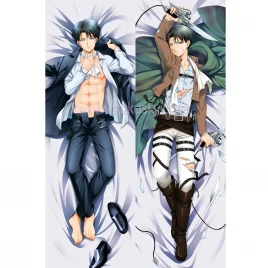 Attack on Titan Dakimakura Levi Body Pillow Case 07