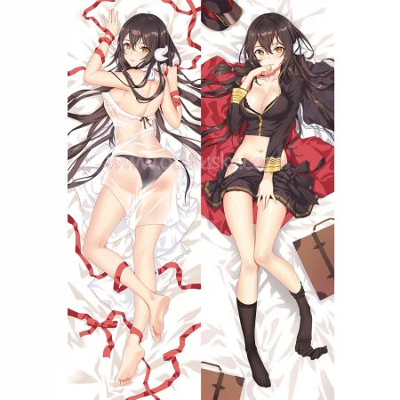 Azur Lane Dakimakura Mikasa Body Pillow Case
