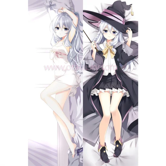 Wandering Witch: The Journey Of Elaina Dakimakura Body Pillow Case 05 - Click Image to Close