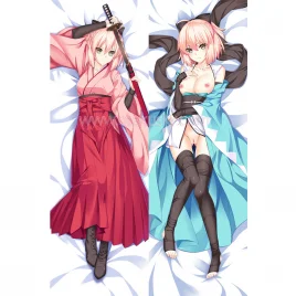 Fate/Grand Order Dakimakura Saber Souji Okita Body Pillow Case 16