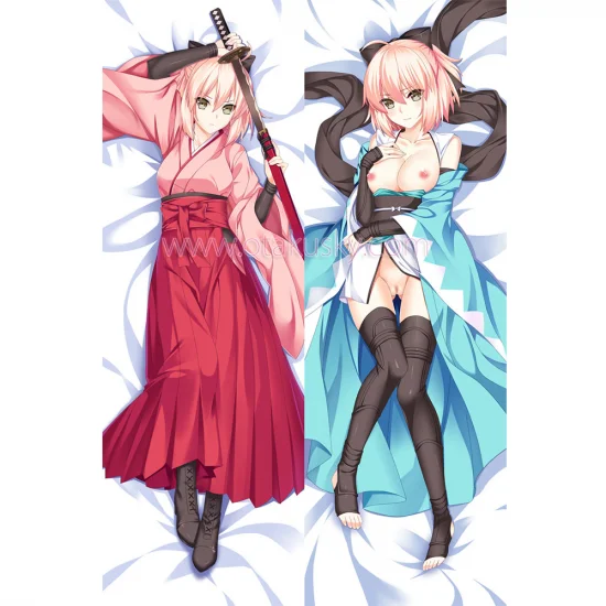 Fate/Grand Order Dakimakura Saber Souji Okita Body Pillow Case 16 - Click Image to Close