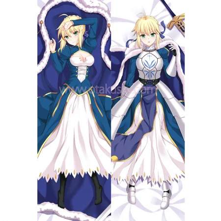 Fate/Stay night Fate/Zero Dakimakura Saber Body Pillow Case 03