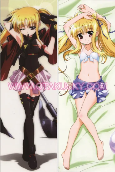 Magical Girl Lyrical Nanoha Fate Testarossa Body Pillow Case 38 - Click Image to Close