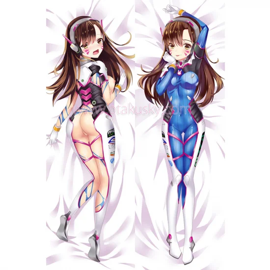 Overwatch OW Dakimakura D.Va Body Pillow Case 14 - Click Image to Close