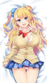 Oshiete! Galko-chan Dakimakura Galko Body Pillow Case